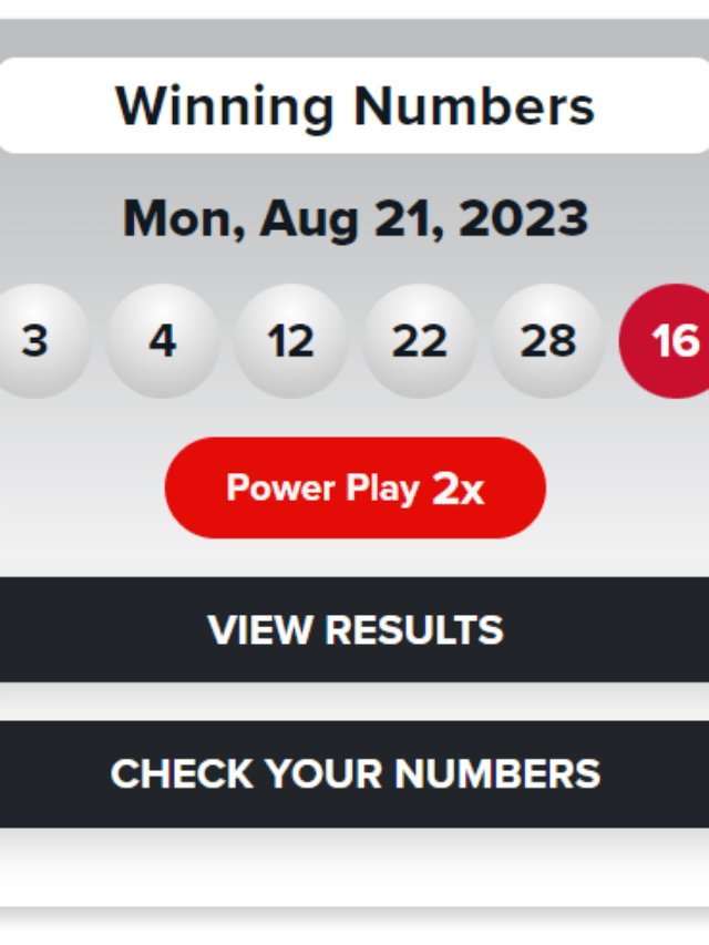 Winning Powerball Numbers for Monday, Aug 21, 2023: Jackpot at $291M