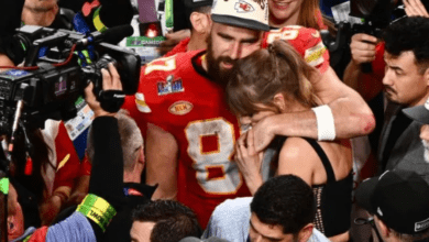 Taylor Swift Celebrates Boyfriend Travis Kelce's Super Bowl Win