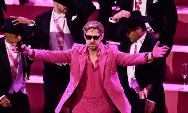 Ryan Gosling Stuns with "I’m Just Ken" Oscars Performance